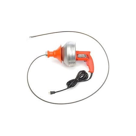 General Wire Spring General Wire SV-D Super-Vee Drain/Sewer Cleaning Machine W/ 25' x 5/16" Cable. SV-D